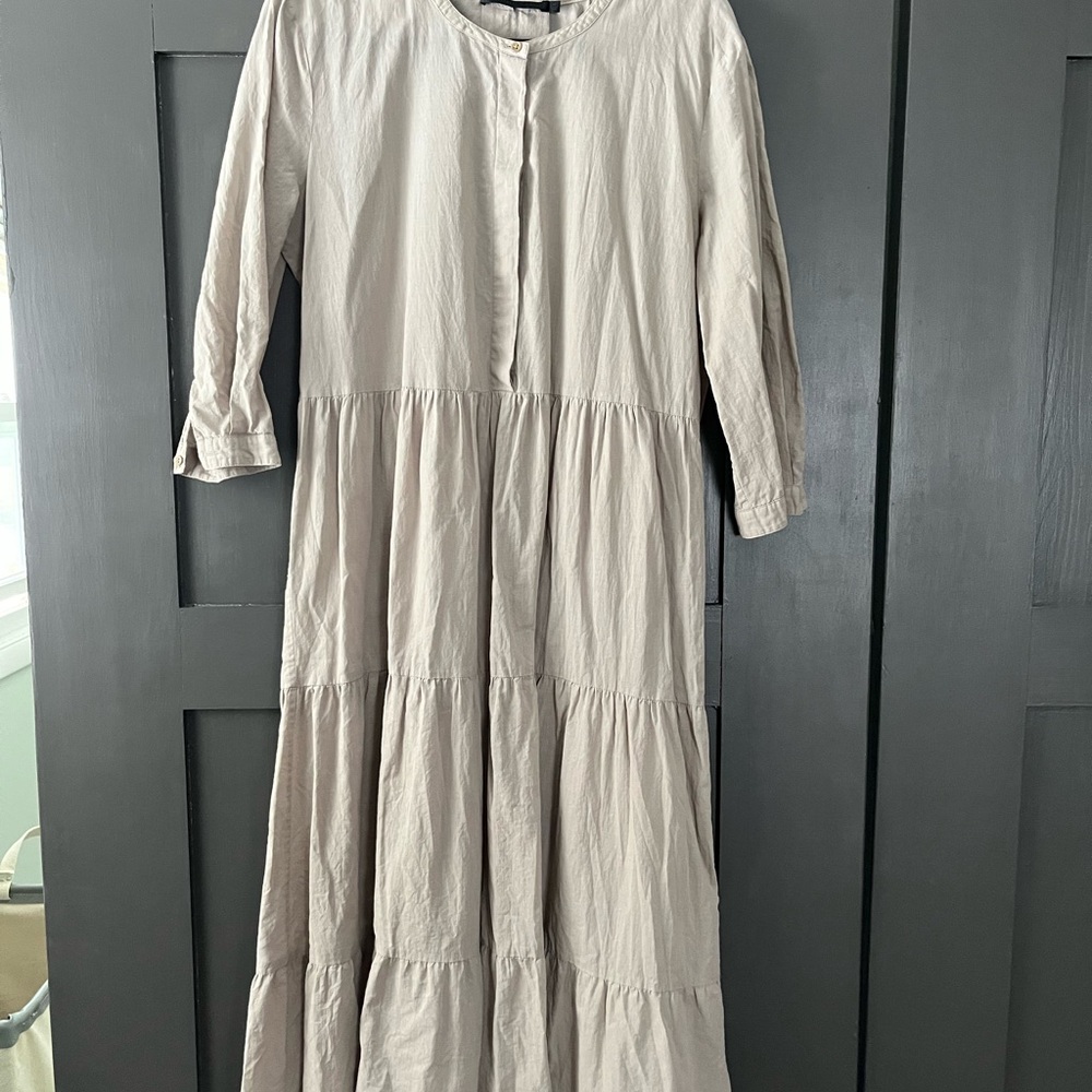 Jenni Kayne sage Tiered Maxi Dress-XL
